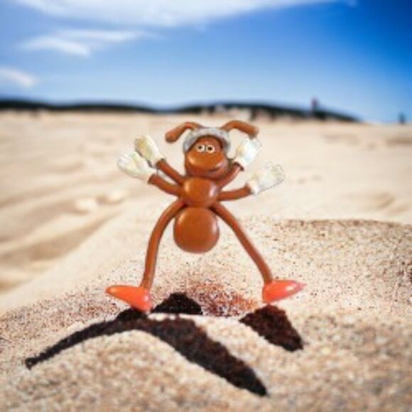 Heinz Ant Bendy Bendable Vintage 1988  Figure Toy Good Condition - Picture 1 of 3